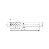 Solid carbide milling Torus mill High-performance machining TM-5R - Makotools Industrial Supply Tools for Metal Cutting